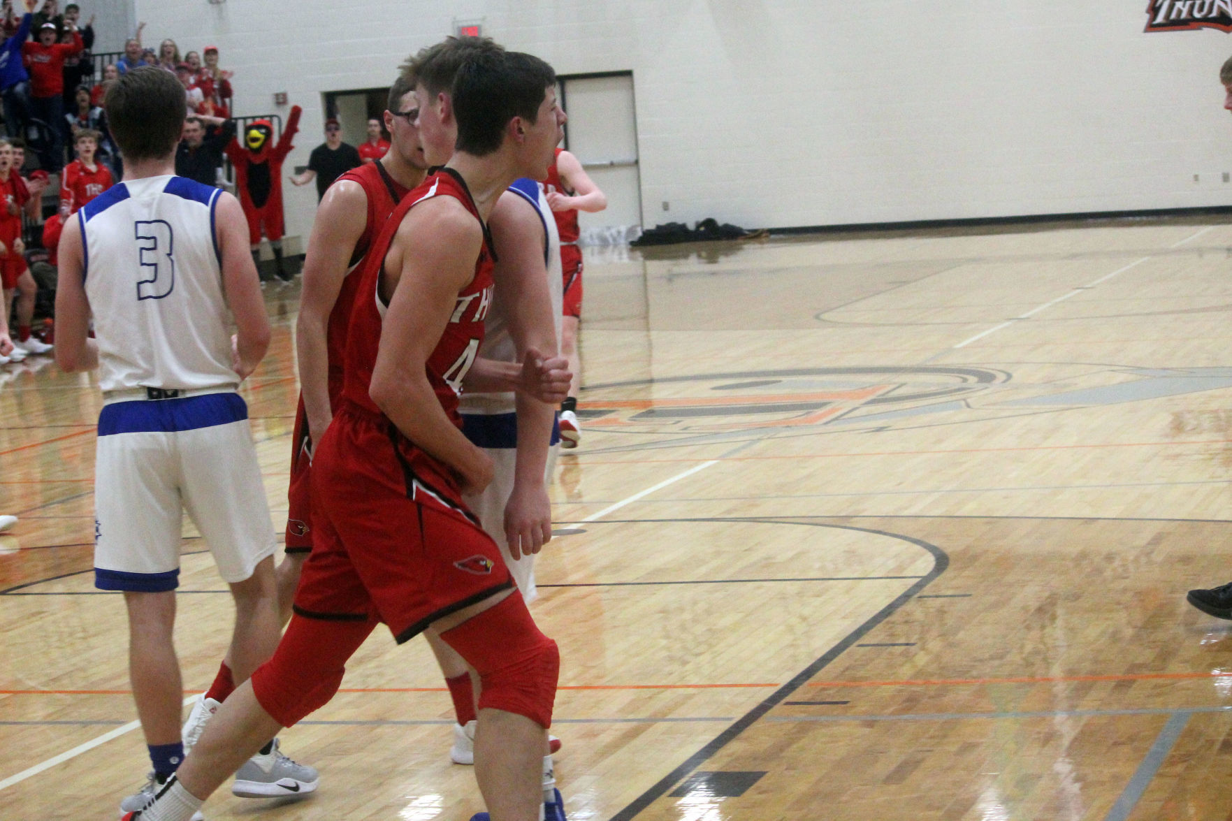 McDonell vs Thorp boys basketball at Osseo 3-12-20